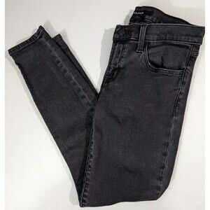 J Brand Womens Jeans Size 26 Black Stretch Denim